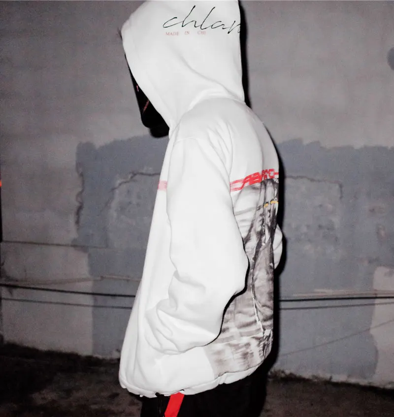 Funny Printed Fleece Full Zip Up Hoodie Jackets 2