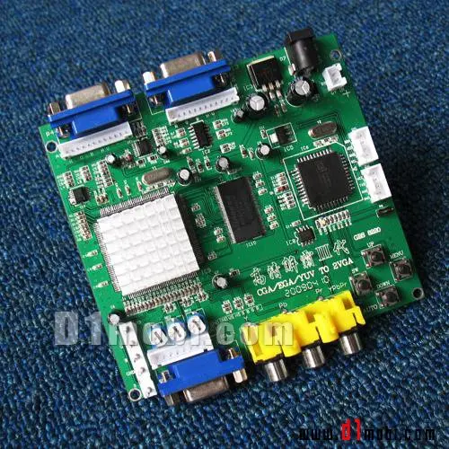 GBS8220 Cga TO Vga Converter Auto scan CGA/EGA/YUV signal, VGA outputs , output high resolution