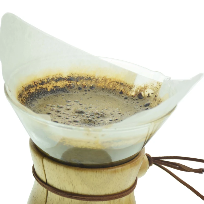 

Classic Glass Pot Paper Filters 3Cups Pot 6Cups Pot Filters Coffee Accessories 40Pcs Per Bag
