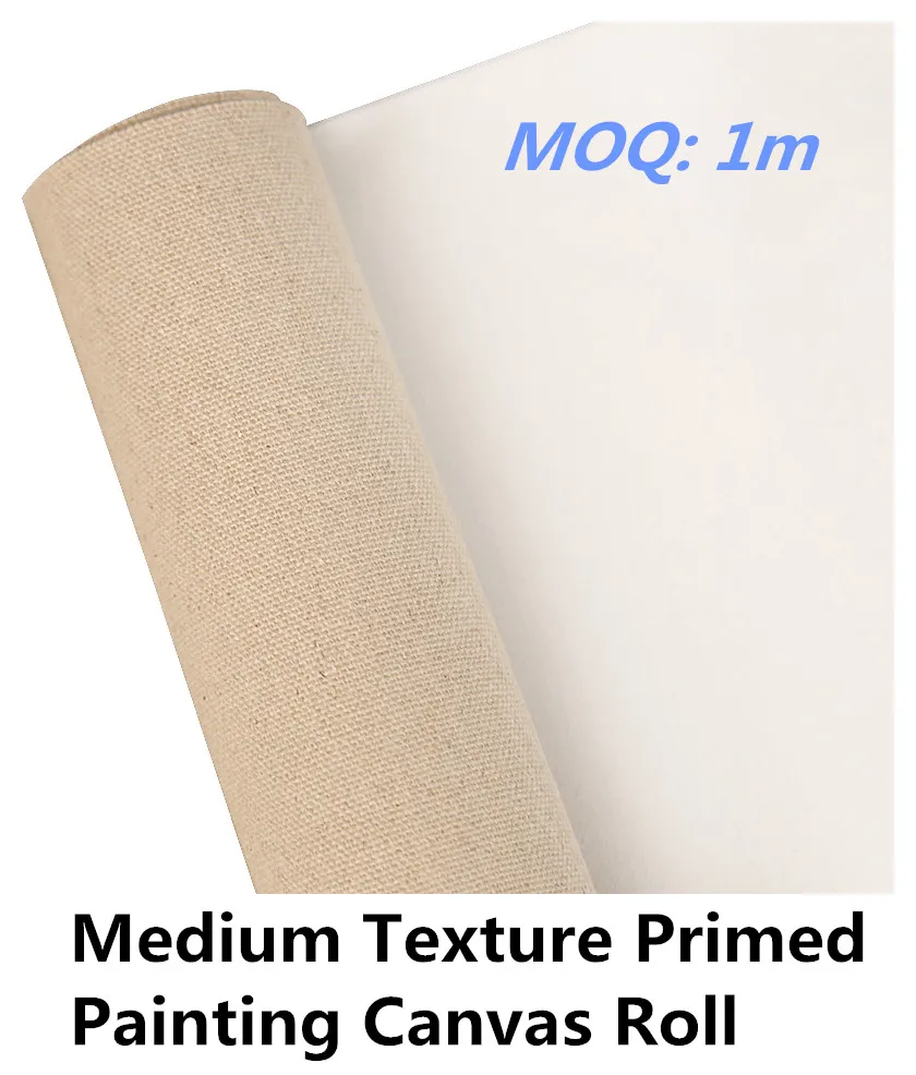 38/48/58cm Artist linen canvas for oil painting , 454gsm medium