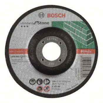 

BOSCH 2608603173 abrasive Disc concave cut Standard Stone 115x2,5mm