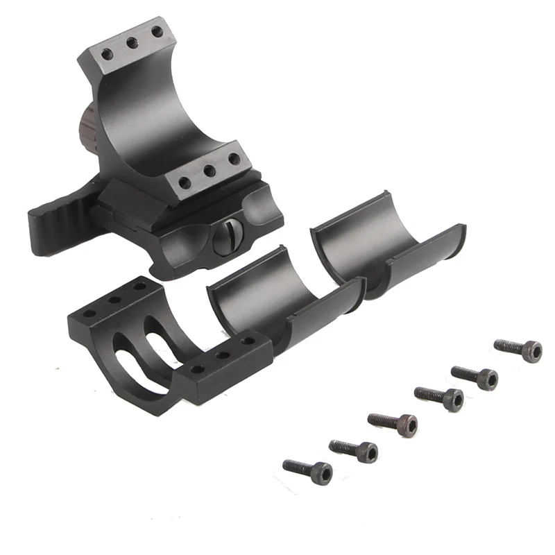 Tactical QD Mount 1 Inch 30mm Scope Ring Fit 20mm Rail Aluminum  For Hunting Airsoft Rifle Accessories RL2-0037-09