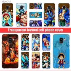 MouGol one piece серии дизайн одежды Жесткий Чехол для samsung Galaxy A6 A5 A8 A7 2016 2017 2018 Grand Prime Note 9 8