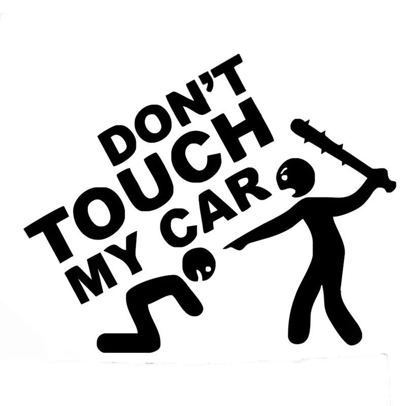 Wholesale 10pcs/lot 20pcs/lot Don'T Touch My Car Vinyl Decal JDM