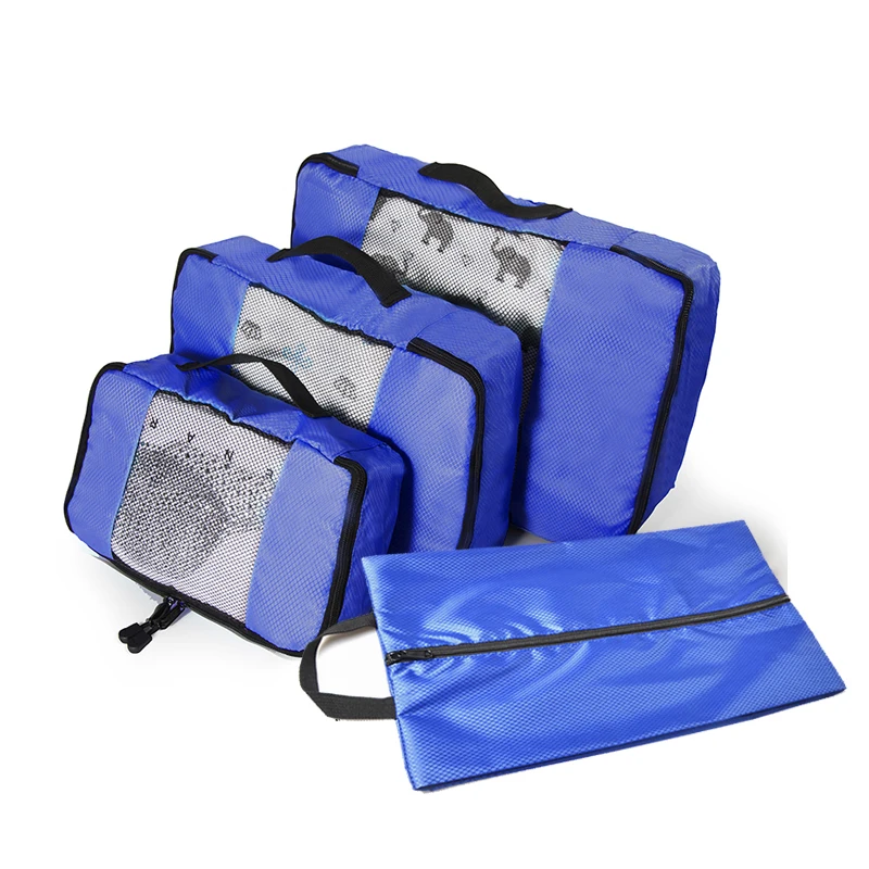 

Compression Packing Cube Luggage Organizer/Double Zip Travel Bag Female/Men's/Children's/Foldable/Large Capacity/Nylon/Organizer