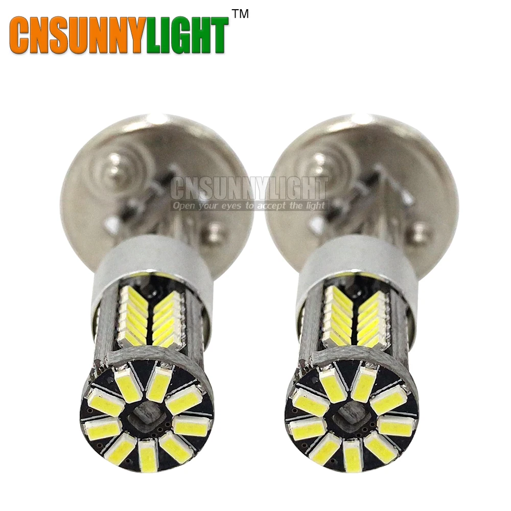 Передний противотуманный фонарь CNSUNNYLIGHT H1 светодиодный высокой мощности 12 В