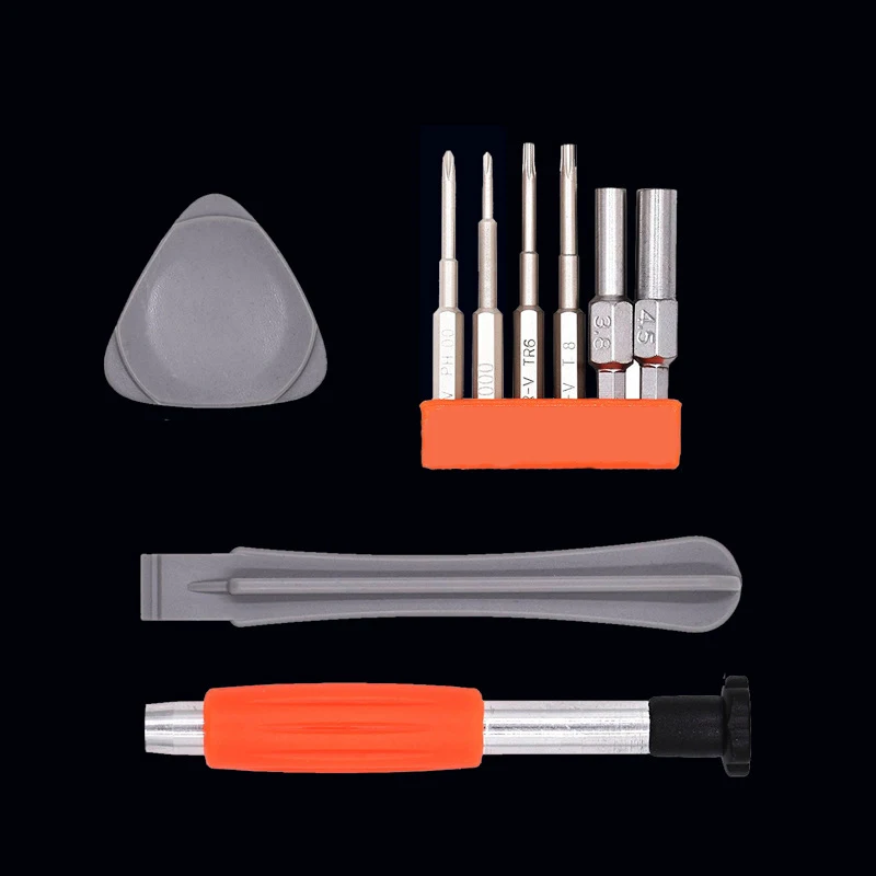 

8 Set Universal Replacement Screwdriver Case Unlock Kit Full Joystick Thumb Stick For Nintend Switch Sensor Module Repair Tool