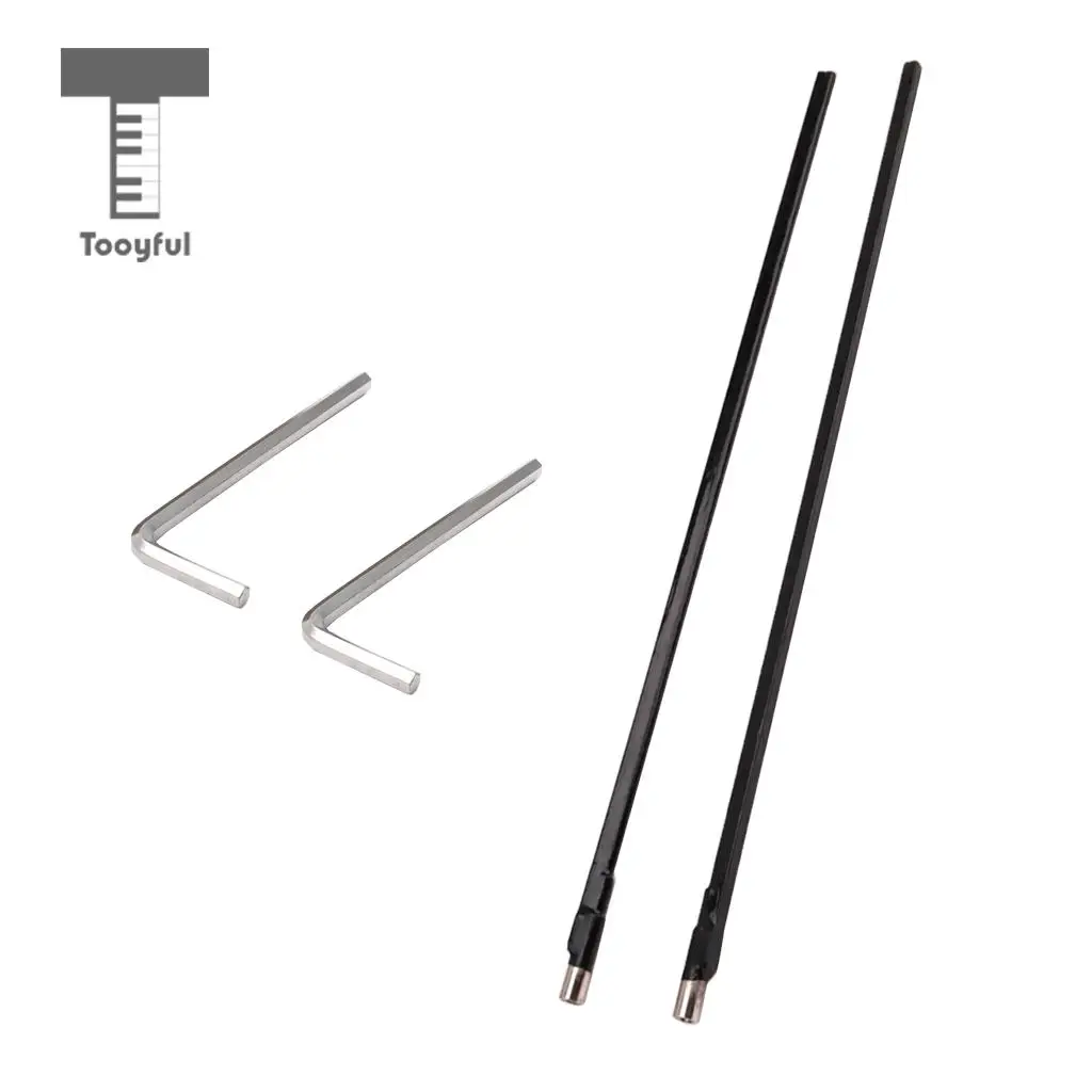 Tooyful 9mm Two Way Two Course Truss Rod Guitar Adjustment Tool for Guitar Repair with Wrench