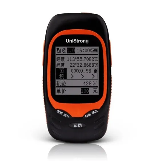 Brainstorming Po G108 handheld GPS instrument measuring acres of land