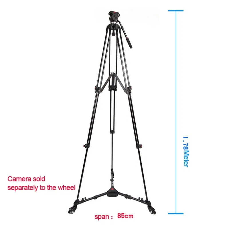 JY0606 1,6 m Трипод Jieyang вещания профессиональные SLR камеры совместимы с Manfrotto гидравлические