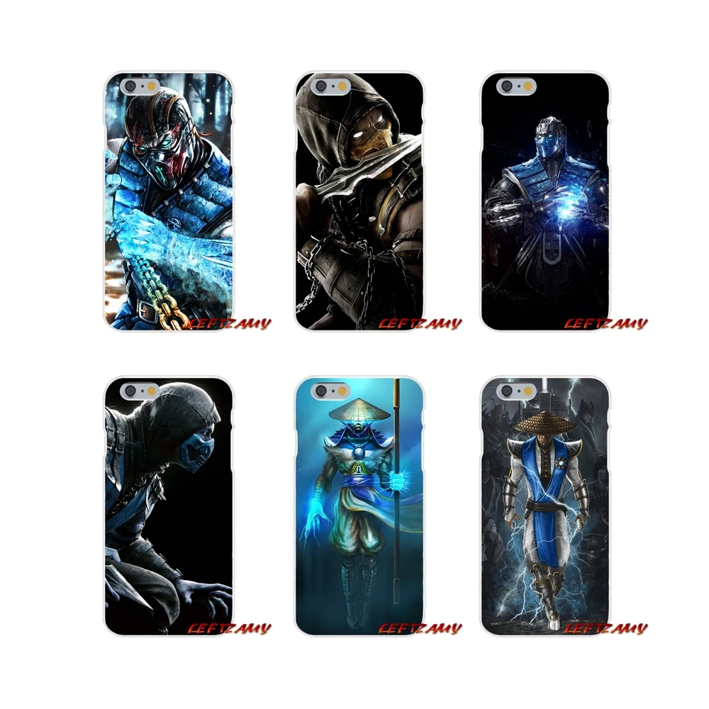 Для Сяо mi красный 3 S 4A 5A Pro 4 4C 5S 6X max2 Примечание Скорпион Sub Zero Mortal Kombat x мягкий чехол