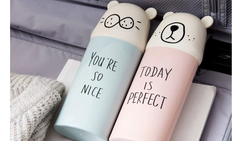 Travel Toothbrush Cup Storage Boxes Cute Cartoon Brush Teeth Washing Tooth Case Children Home Bathroom Organization Bin Portable_07