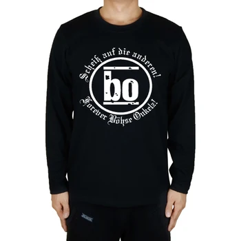

6 kinds Bohse Onkelz Rock Brand t shirt Cotton Punk fitness Hardrock Metal black shirts skateboard Long sleeves hip hop