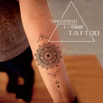 

Van Gogh Point Thorn Totem Arm Tattoo cool Temporary tattoo Stickers 2017 new Body Art tatoo/tattoos