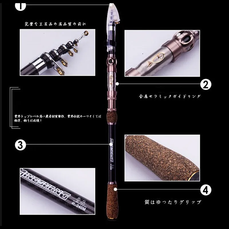 fishing rod carbon ultra-light super hard fine special set short section sandpiper sea rod throwing sea fishing pole tool