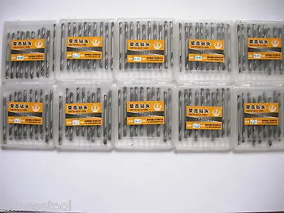 

Free Ship 100pcs 4.2MM HSS Straight Shank Twist Drill Double end Drill