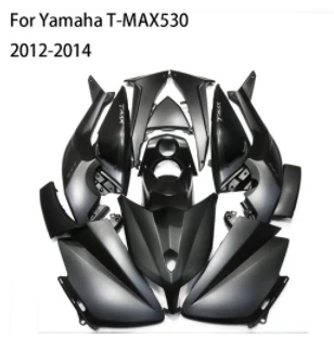 DIY МОТОЦИКЛ ABS Кузов обтекатель комплект для Yamaha TMAX530 T MAX T-MAX 530 2013 2012 12-14 инъекций матовый черный и золотой