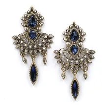 Новая горячая распродажа серьги-гвоздики ASOS кисточкой модные серьги хрустальные vintage себе серьги для женщин ювелирные изделия оптом