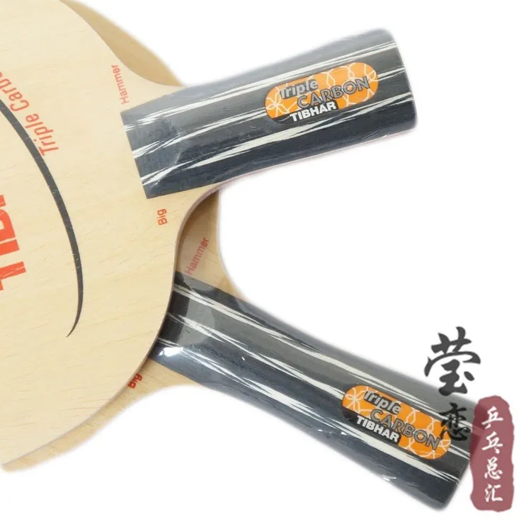 Tibhar тройное углеродное лезвие для настольного тенниса ракетка для настольного тенниса Спортивная быстрая атака с петлей углеродное лезвие