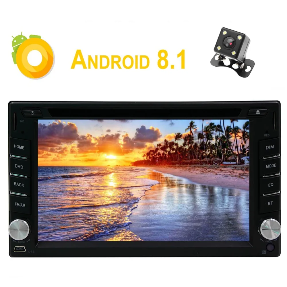

Eincar 2 Din Android 8.1 GPS Navigation Car Radio Bluetooth Car Stereo WIFI Head Unit 1024*600 HD Resolution Touch Screen MP5
