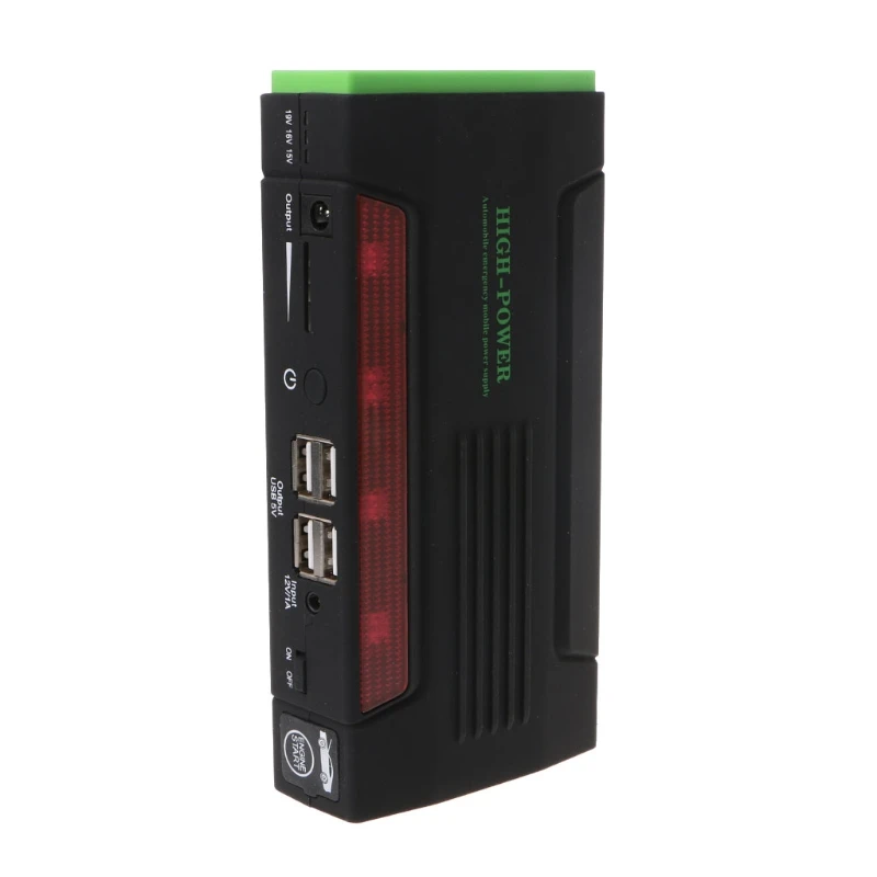 

Drop Ship 68000mAh Battery Charger Portable Mini Car Jump Starter Booster Power Bank For 12V Car