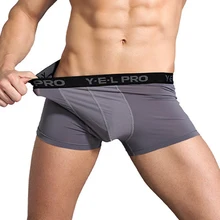 Мужские шорты для спортзала, нижнее белье, компрессионные шорты, дышащие, для бега, одежда для фитнеса, быстросохнущие шорты для тренировок, активная базовая одежда