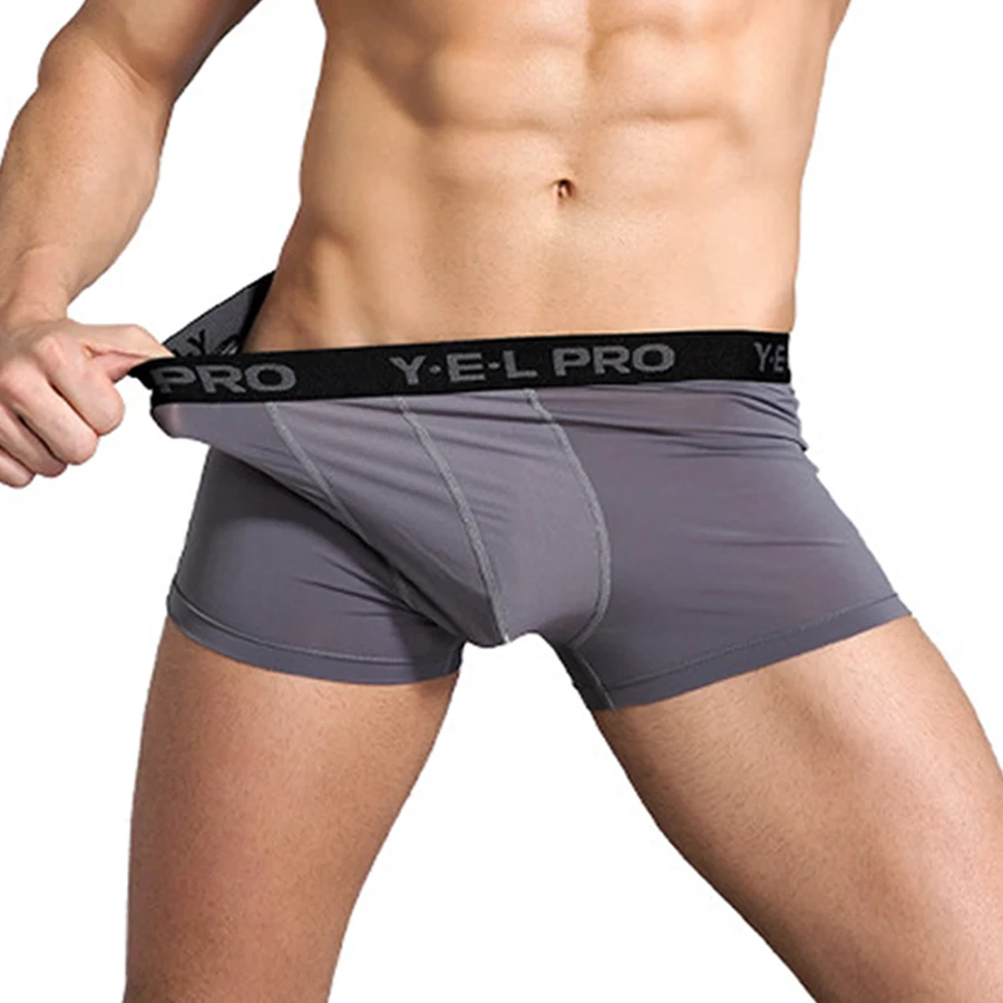 

Mens Gym Shorts Underwear Compression Shorts Breathable Running Under-Wear Fitness quick-dry Shorts Training active base-Wear