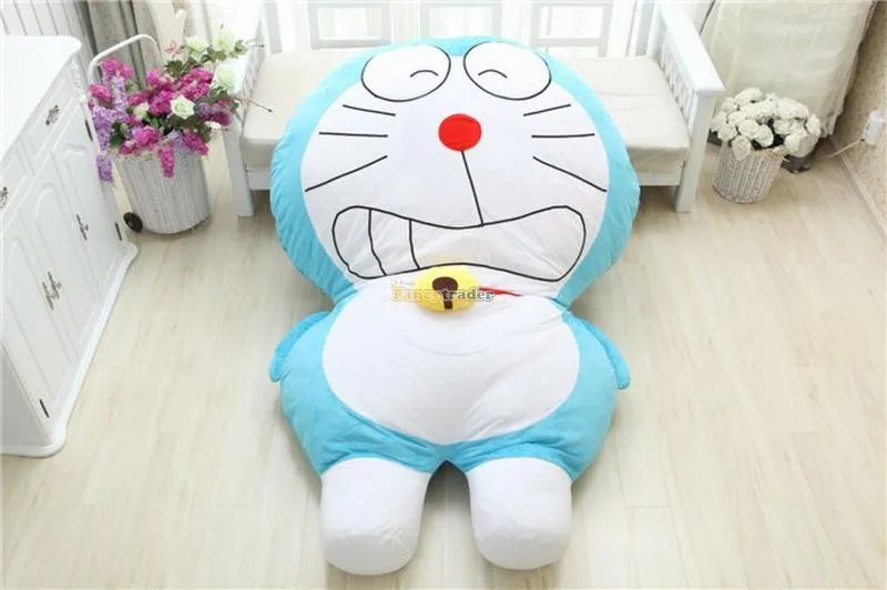 Fancytrader High Quality Doraemon Toy 200cm X 150cm Huge Giant Doraemon Tatami Bed Carpet Sofa, Model 3 Free Shipping FT90270