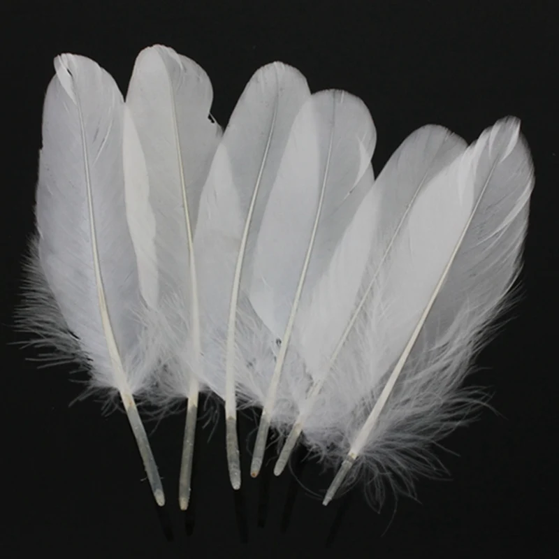 

Best Price Top Selling BIG Promotion 50pcs/lot Natural White Feather Goose 150-200mm Decoration Wedding DIY Accessories