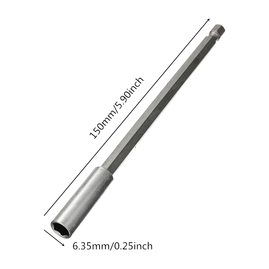 

HOT-New 150mm 1/4 Hex Quick Release Magnetic Screwdriver Extension Bit Holder