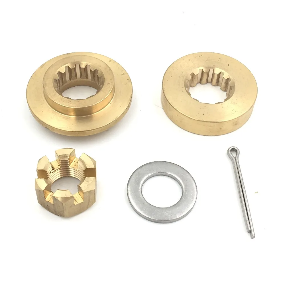 

Free shipping A set parts for yamaha 40-60hp engine propellers fit yamaha spacer washer plate nut castle pin cotter