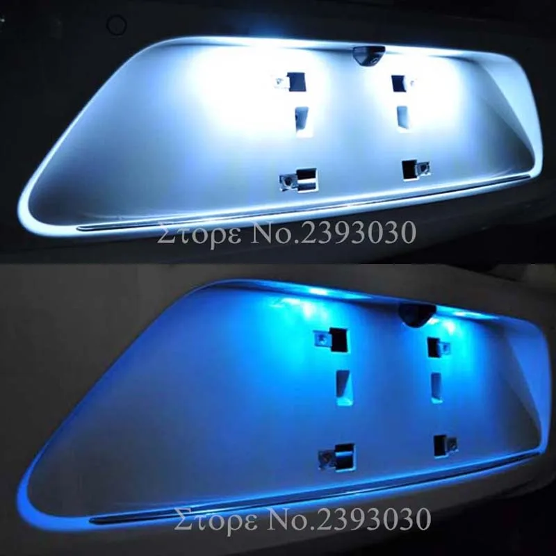BOAOSI 2x T10 W5W светодиодный автомобильные лампочки Canbus t10 фотолампы с номерной знак