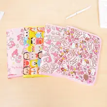 1 шт. Холст мультфильм две звезды Мелодия Микки дома путешествия для хранения косметики сумка для визитных карточек Органайзер