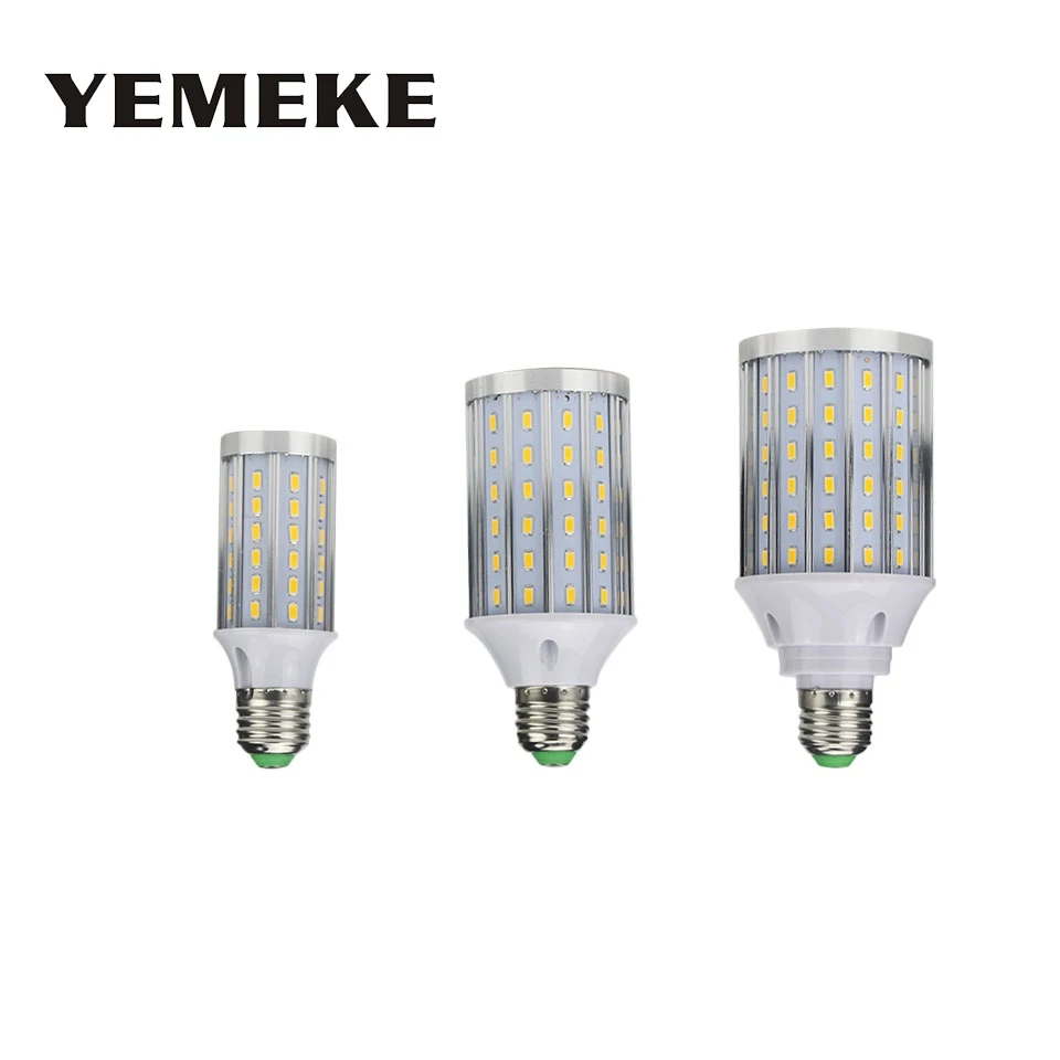 

E27 LED Light Lamp 5730 SMD Corn Light Bulbs 90 108 140 160 210Leds Bombillas LED Bulbs Lampada Ampoule Spotlight LED Cold/Warm