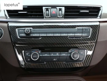 

Lapetus Accessories For BMW X1 F48 2016 - 2020 Central Control Air Conditioning Button Switch AC Panel Molding Cover Kit Trim