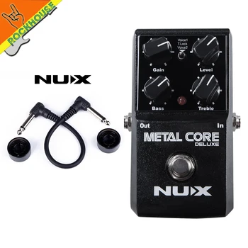 

NUX Metal Core Deluxe Extreme Metal Distortion Guitar Effects pedal high-gain Heavy rock Effects upgradable Free shipping