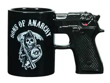 Sons of anarchy gun becher keramik glasur tasse
