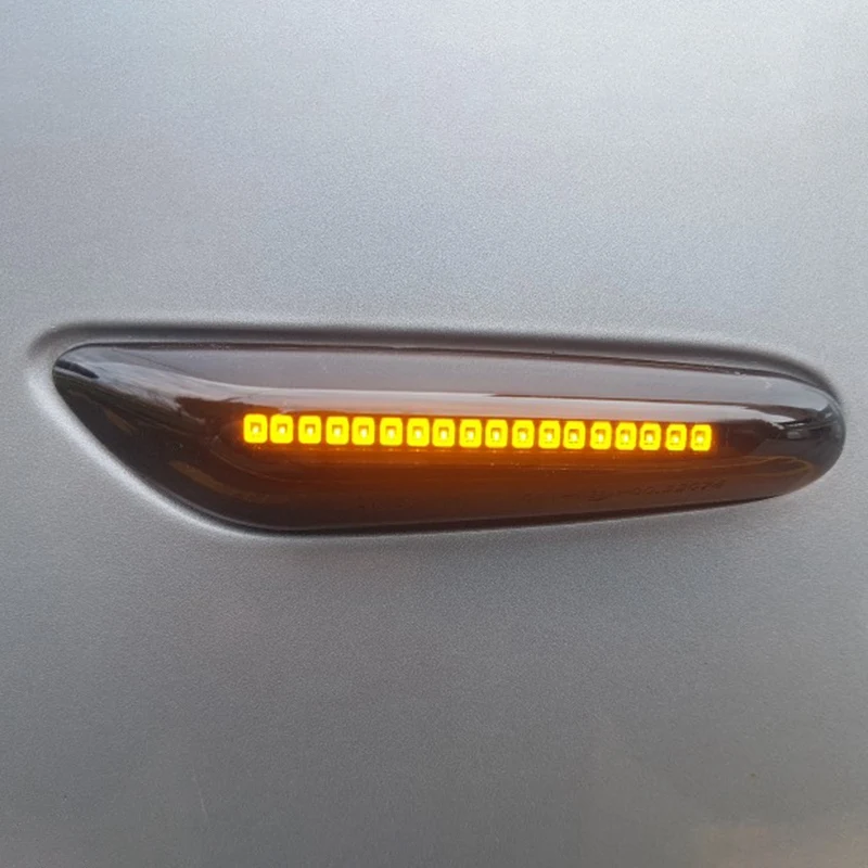 Светодиодные боковые габаритные огни для левой и правой двери для Bmw E90 E91 E92 E39 E60 E46 E83 E53 E36 E81, 2 шт