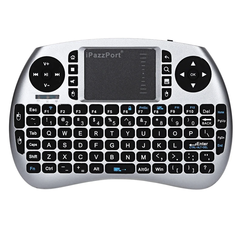 

Original iPazzPort Backlight English 2.4GHz Wireless Keyboard Air Mouse Touchpad Handheld Backlit for Android TV BOX Mini PC