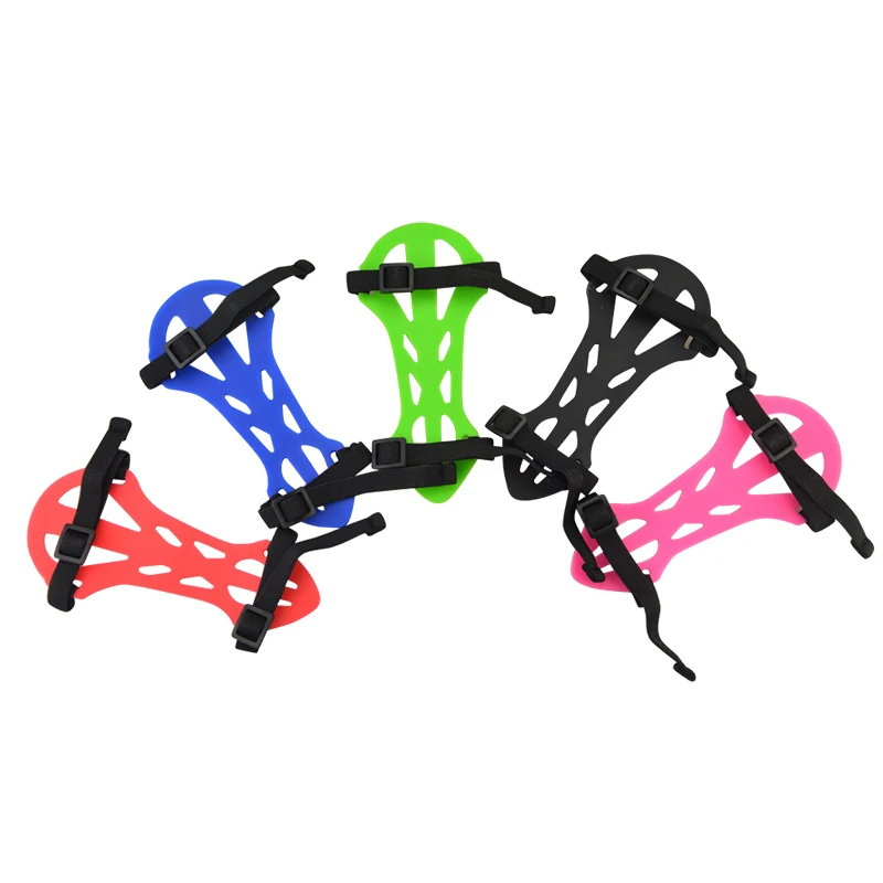 

1PC Archery Arm Guard Soft Rubber Forearm Guard Protective Bow Tool Shooting Arm Guards Adjustable For Hunting Accessories