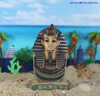 

Cleopatra Egypt pharaoh mummy skull head original color decoration factory direct sale wholesale