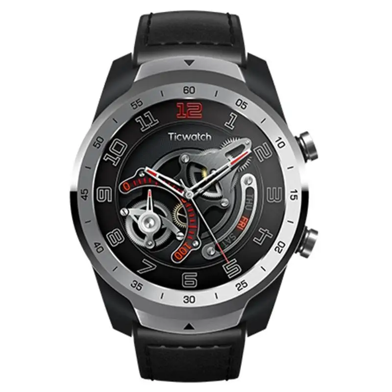  Xiaomi Ticwatch Pro NFC Payment Bluetooth Smartwatch IP68 Waterproof Fitness Tracking Built-in Goog