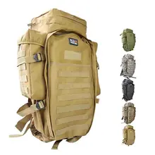 Открытый военный комбинированный рюкзак 60л большой емкости многофункциональные винтовки рюкзаки путешествия треккинг Тактический штурмовой рюкзак