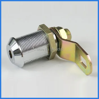 

10 pcs 27mm quarter turned solid key desk drawer cabinet cam lock with same keys