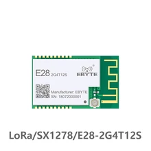 E28-2G4T12S UART SX1280 12.5dbm LoRa BLE модуль 2,4 ГГц беспроводной приемопередатчик дальний BLE rf передатчик 2,4 ГГц приемник