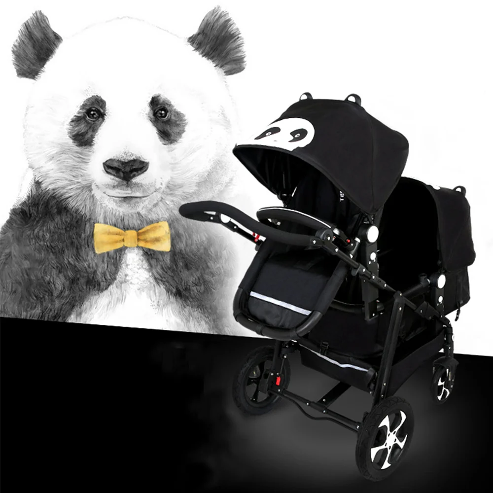 Jual Mewah Double Kembar Stroller untuk Bayi Baru Lahir Tinggi Pemandangan Kereta Bayi 2 In 1 Perjalanan Sistem Lipat Trolley Berjalan Kereta Bayi spesifikasi Mewah Double Kembar Stroller untuk Bayi Baru Lahir Tinggi Pemandangan Kereta Bayi 2 In 1 Perjalanan Sistem Lipat Trolley Berjalan Kereta Bayi