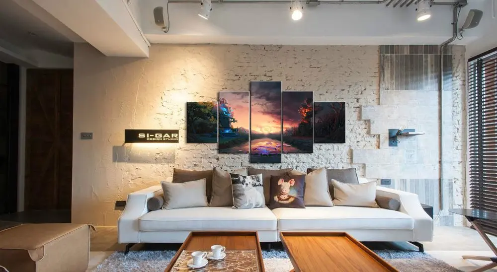  5 Panel DOTA 2 Game Canvas Printed Painting For Living Room Wall Art Home Decor HD Picture Artworks