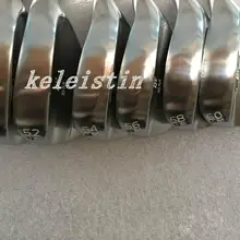 Брендовые клинья для гольфа SM7, серебристые и черные клинья SM7 со стальными валами