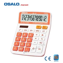 OS-13C Plastic Material and Calculate Usage Calculator with Root Square Dual Power Calculadora Orange Solar Hesap Makinesi
