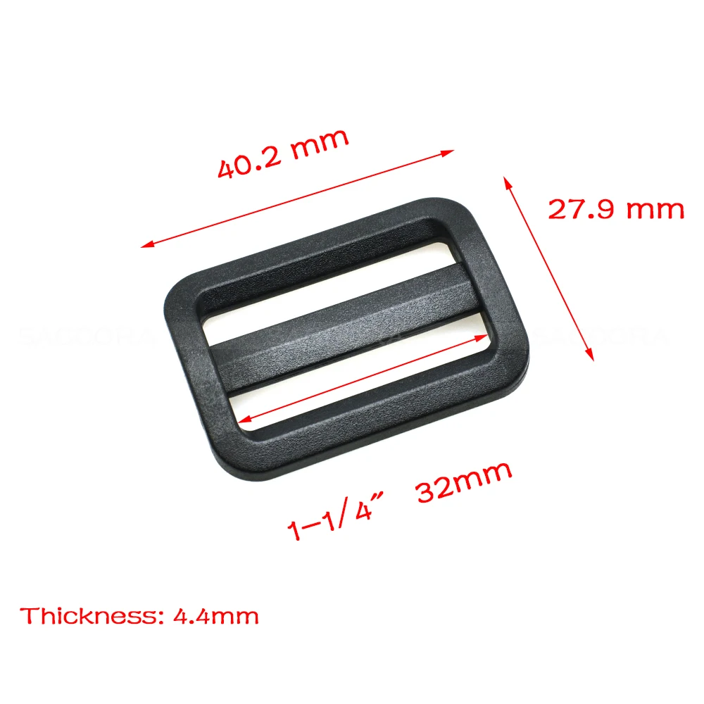 Пластиковый изогнутый слайдер 3/4 &quot1&quot 1 1/4 &quot1 1/2&quot 2 &quot три скользящие